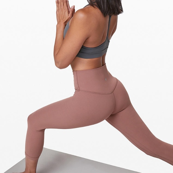lululemon athletica Pants - Lululemon Align Crop 21", Red Dust, Size 10